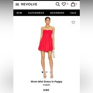 Indah Wren dress size small